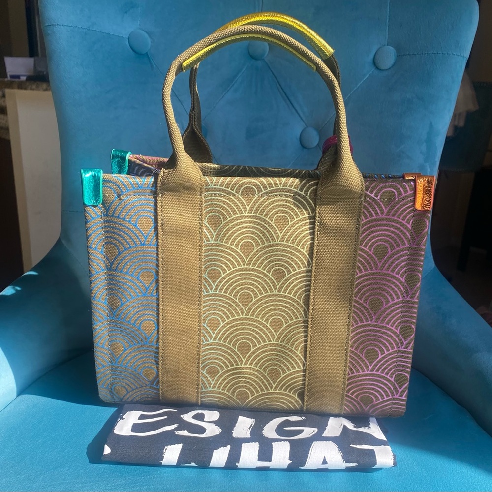 Kurt Geiger Colorful Wave Pattern Crossbody Bag NWT - Picture 7 of 10